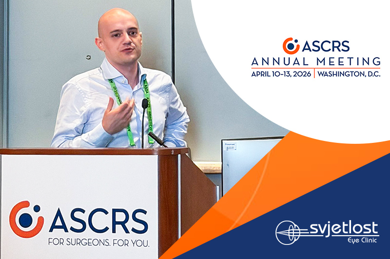  Dr. Ivan Gabrić među globalnim liderima oftalmologije na ASCRS 2026